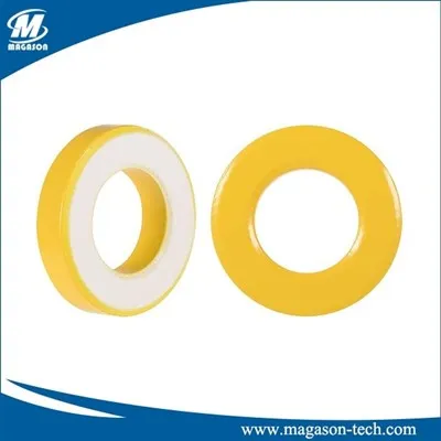 Noyau toroïdal blanc jaune